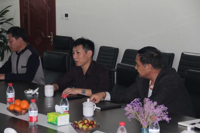 熱烈歡迎香港速進發展有限公司領導來集團實地參觀考察